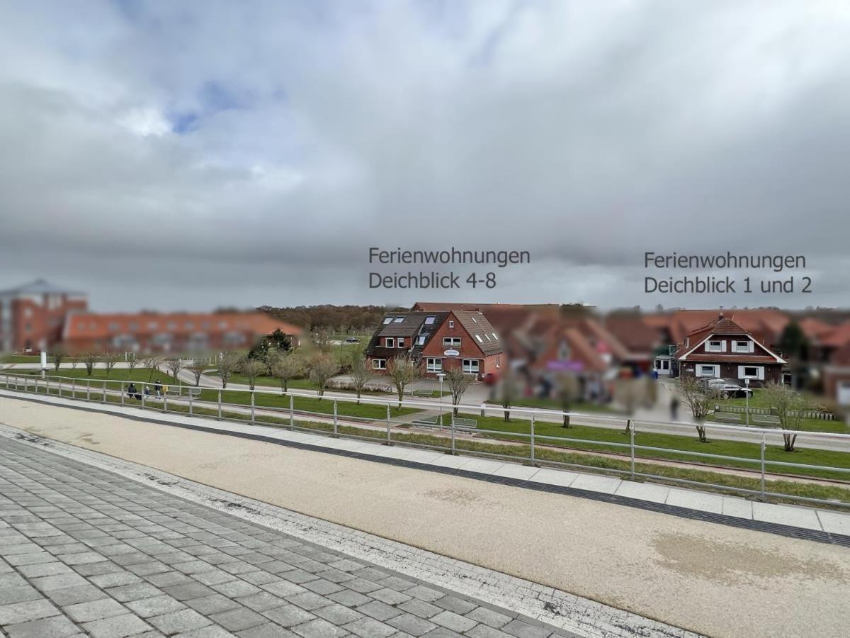 Deichblick 6 In Norddeich- Urlaub Mit Meerblick Am Strand Norden Extérieur photo